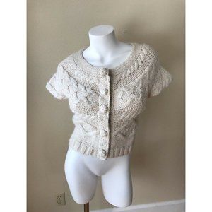 Sarsaparilla Wool Blend Sweater Cardigan
